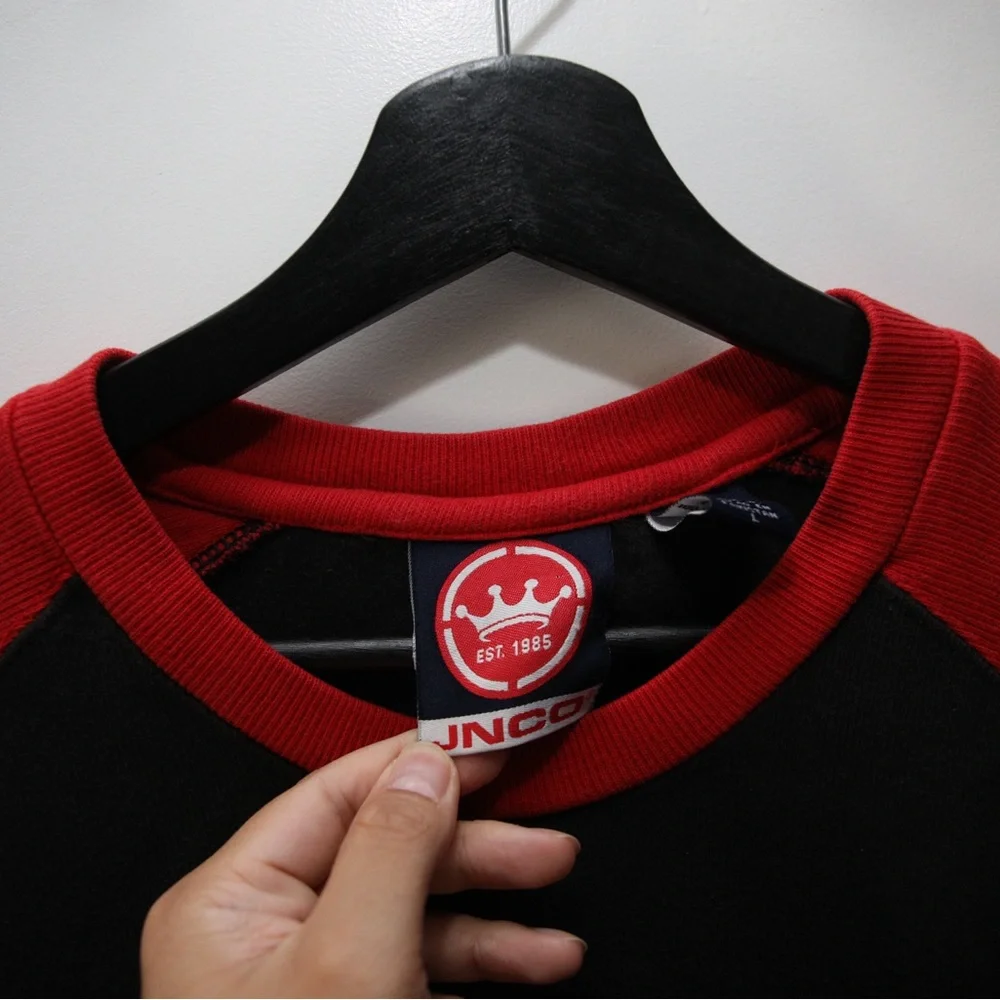 Vintage JNCO Black and Red Long Sleeve Shirt - Picture 3 of 6